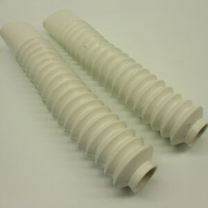 Jeu de caoutchoucs de fourche avant 320mm blanc MT/MTX